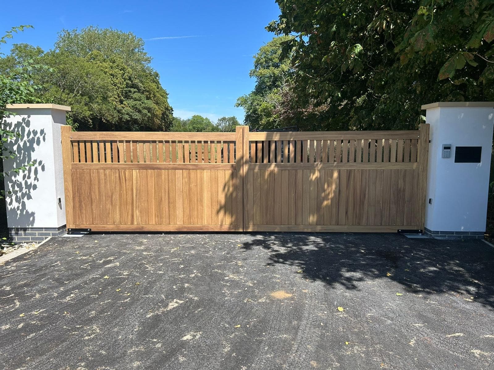 domestic wooden gate